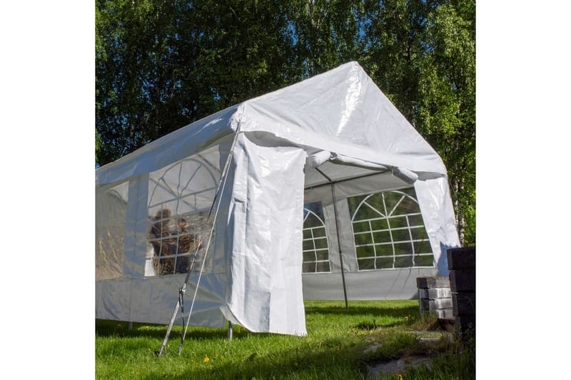 Lykke Partytält Premium 6x12 m - Grön - Utemöbler - Utomhusförvaring - Trädgårdstält & förvaringstält - Partytält