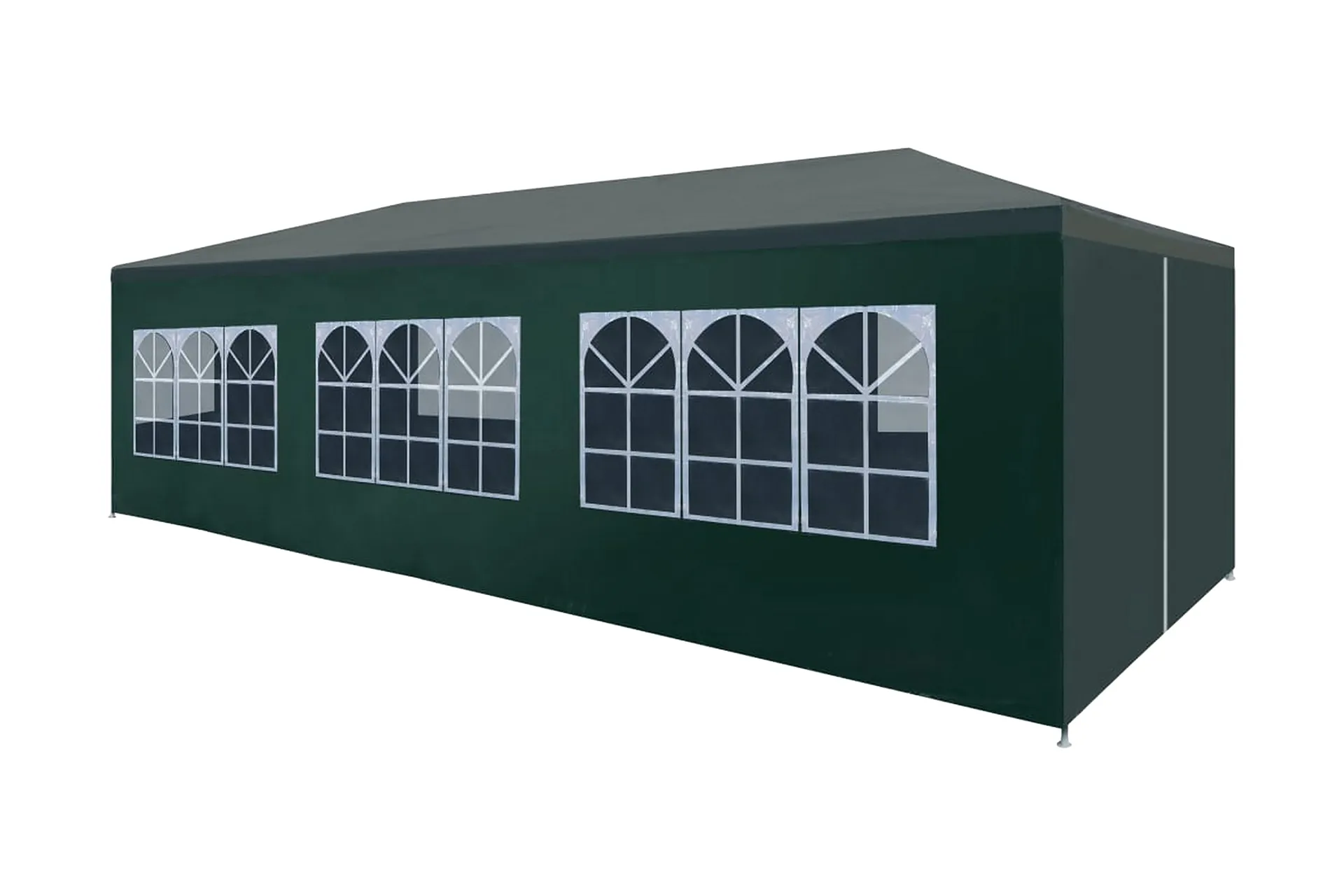 Partytält 3x9 m grön - Grön