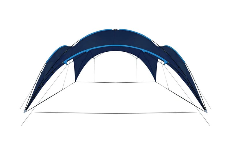 Partytält valv 450x450x265 cm mörkblå - Blå - Utemöbler - Utomhusförvaring - Trädgårdstält & förvaringstält - Partytält