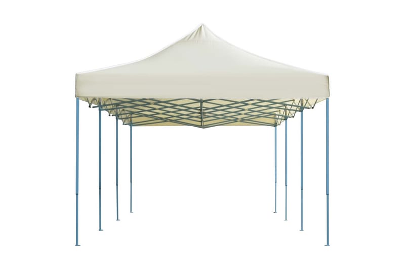 Pop-Up hopfällbart partytält gräddvit 3x9 m - Kräm - Utemöbler - Utomhusförvaring - Trädgårdstält & förvaringstält - Partytält