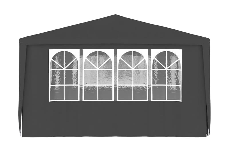 Professionellt partytält med väggar 4x6 m antracit 90 g/m² - Grå - Utemöbler - Utomhusförvaring - Trädgårdstält & förvaringstält - Partytält