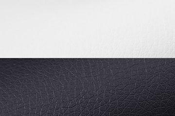 CUDWORTH Sängram 180x200 cm Vit/Svart