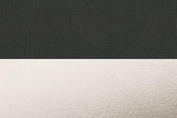 BENAGUE Bäddsoffa med Divan Svart/Beige