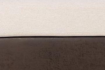 AUSTIN U-Soffa Divan Höger Beige/Brun